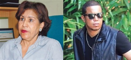 Rosario López (fallecida) y su hijo Vladimir Dotel