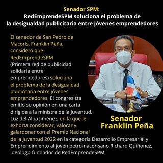 Red Emprende SPM Juventud 2022 Senador Franklin Pena 