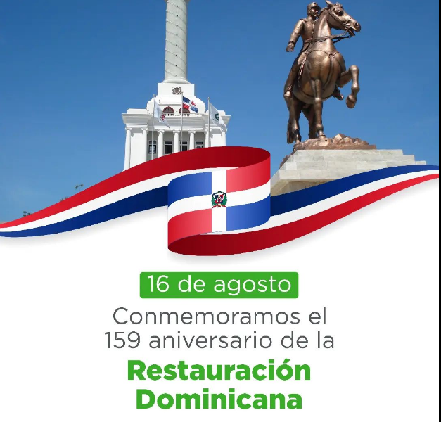 16 agosto restauracion dominicazna
