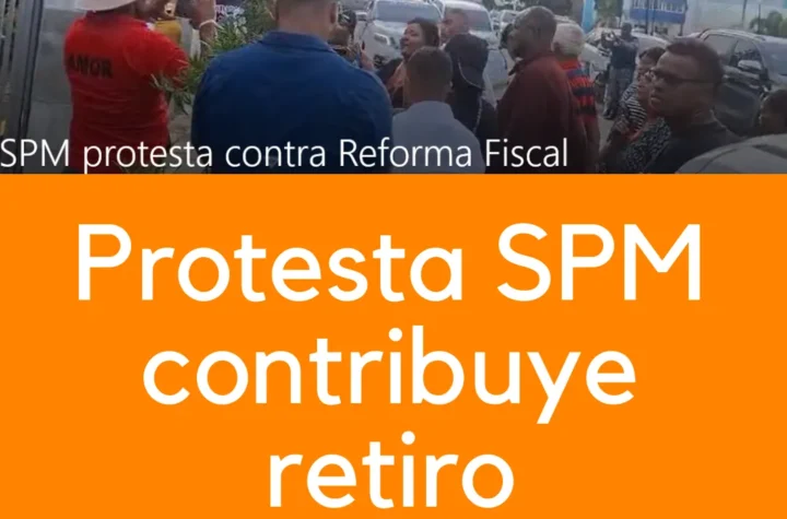 Protesta SPM Reforma Fiscal Abinader