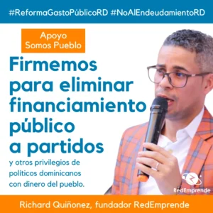 RedEmprende apoya a Somos Pueblo para eliminar privilegios a políticos